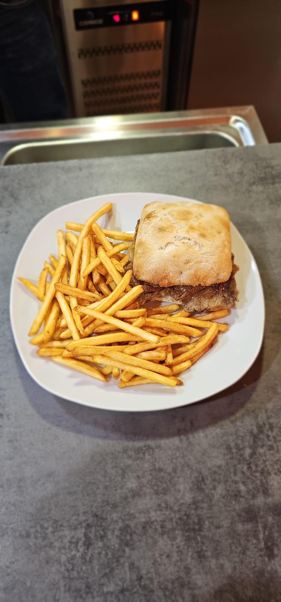 Sandwich de molleja de ternera clásico