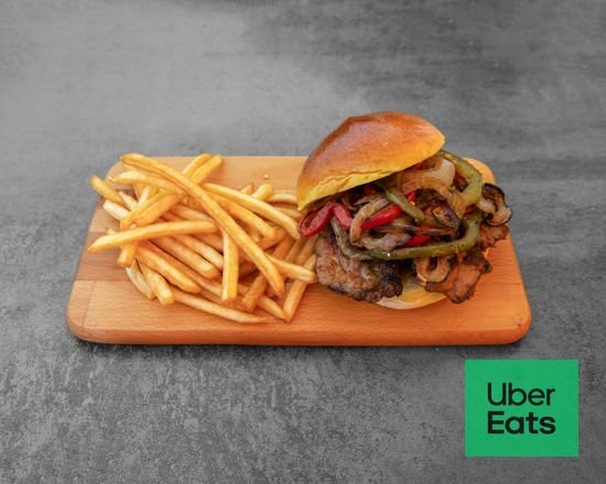 Sandwich de molleja de ternera criollo