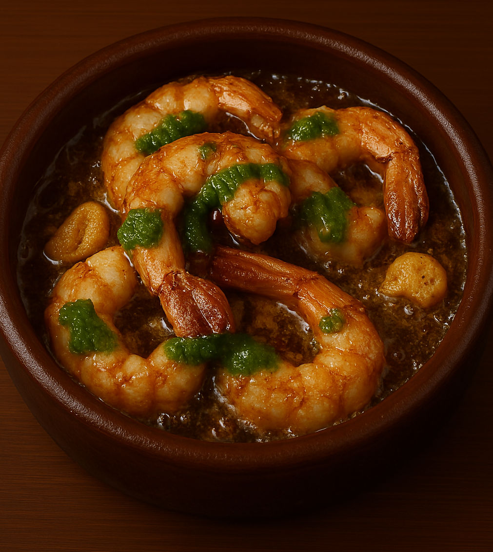 Gambas al ajillo