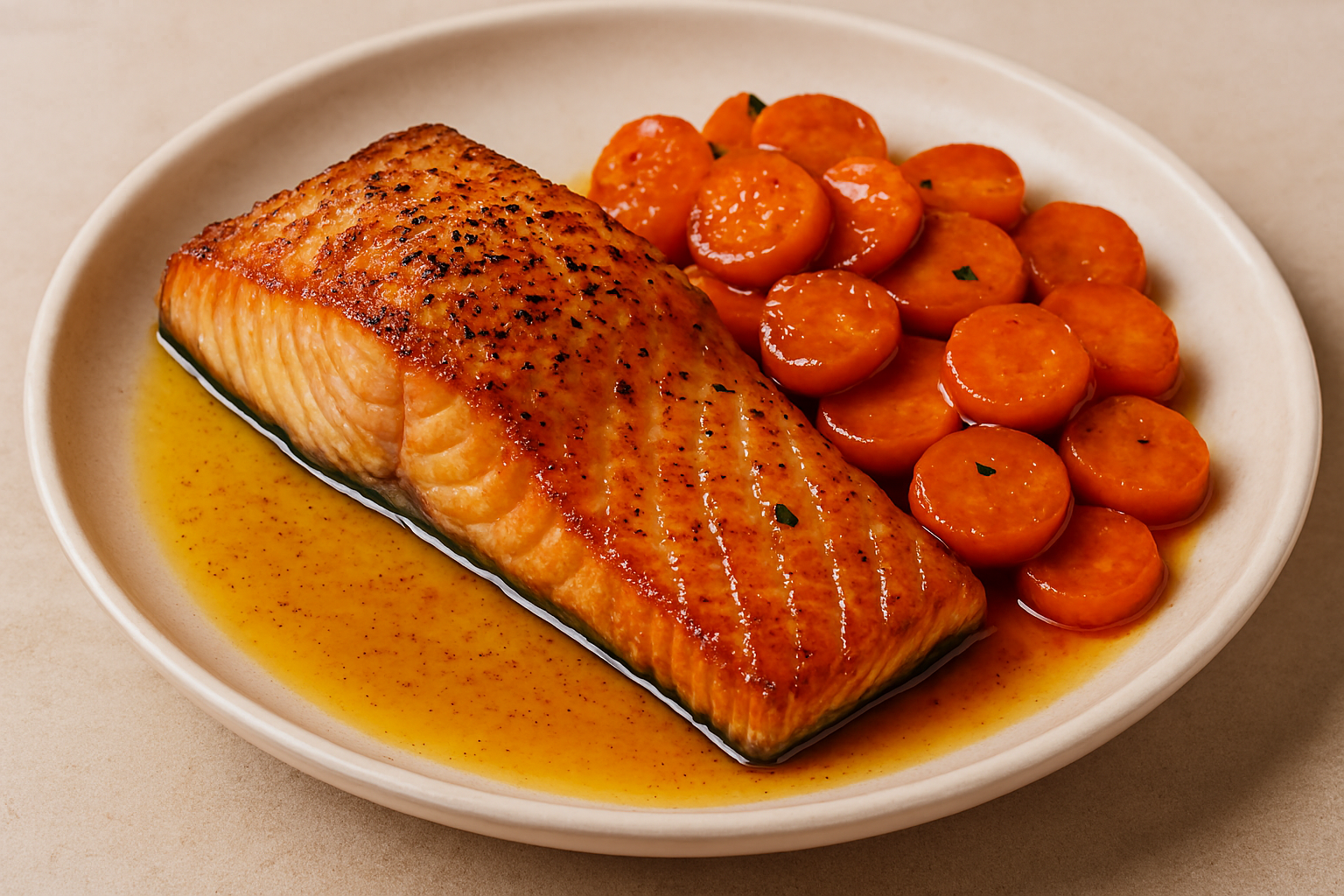 Salmón a la plancha
