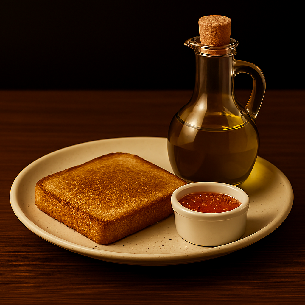 Tostada de Tomate y aceite